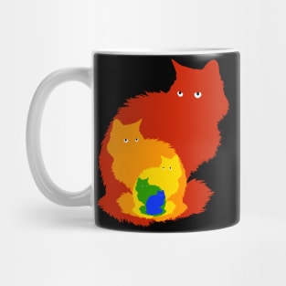 Rainbow cats Mug